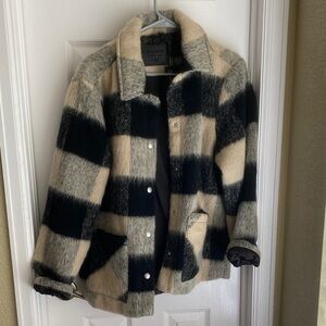 BLANK NYC Wool-Blend Shacket